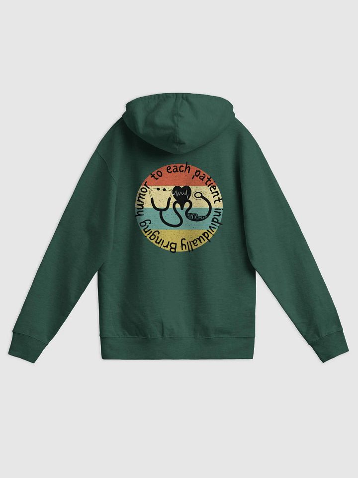Bringing humor to each patient individually Retro Zip-Up Hoodie product image (8)