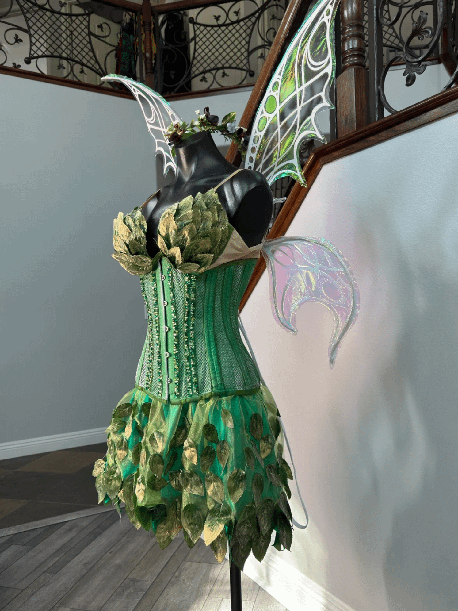 Green Fairy Costume - 3 piece - Ready to Ship product image (3)