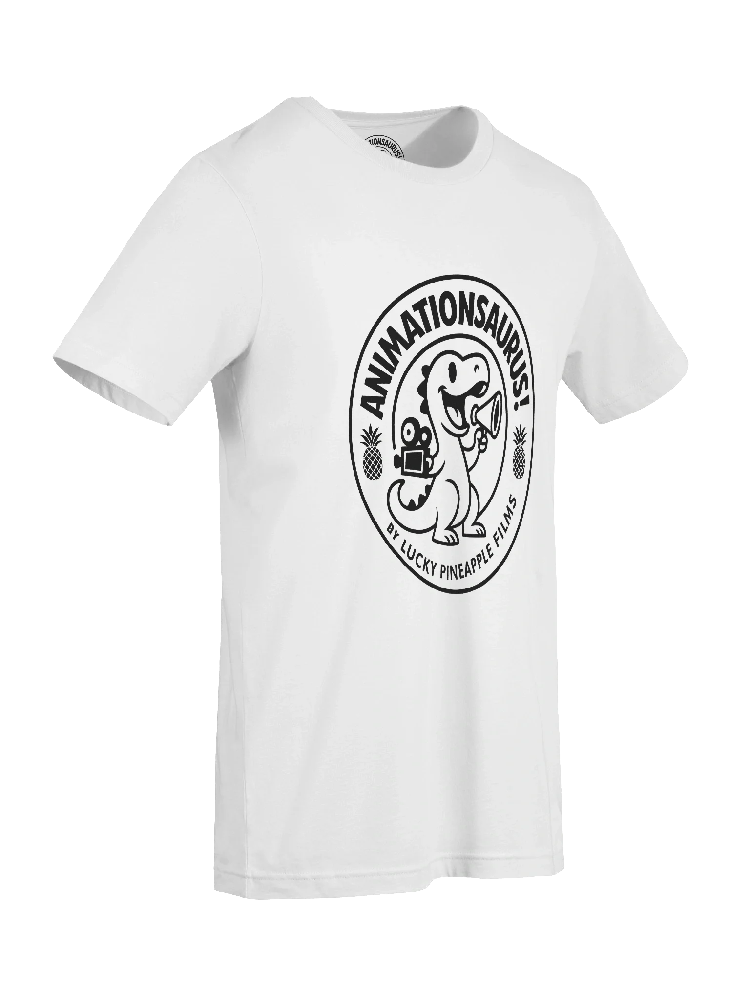 Animationsaurus! Dinosaur Logo (Black) Concert Tee Fit Unisex T-Shirt product image (105)