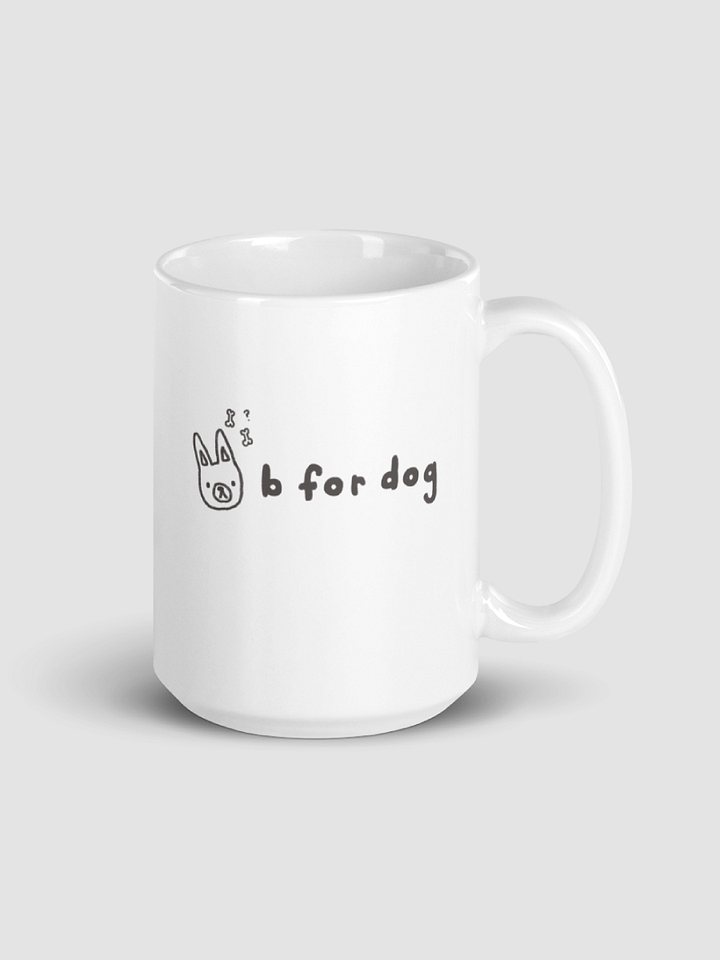 B For Dog Mug product image (1)