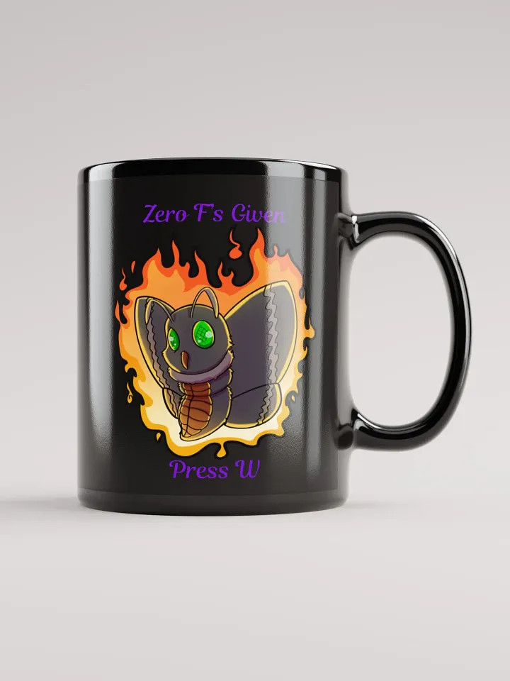 Zero F's Given Black Mug product image (1)