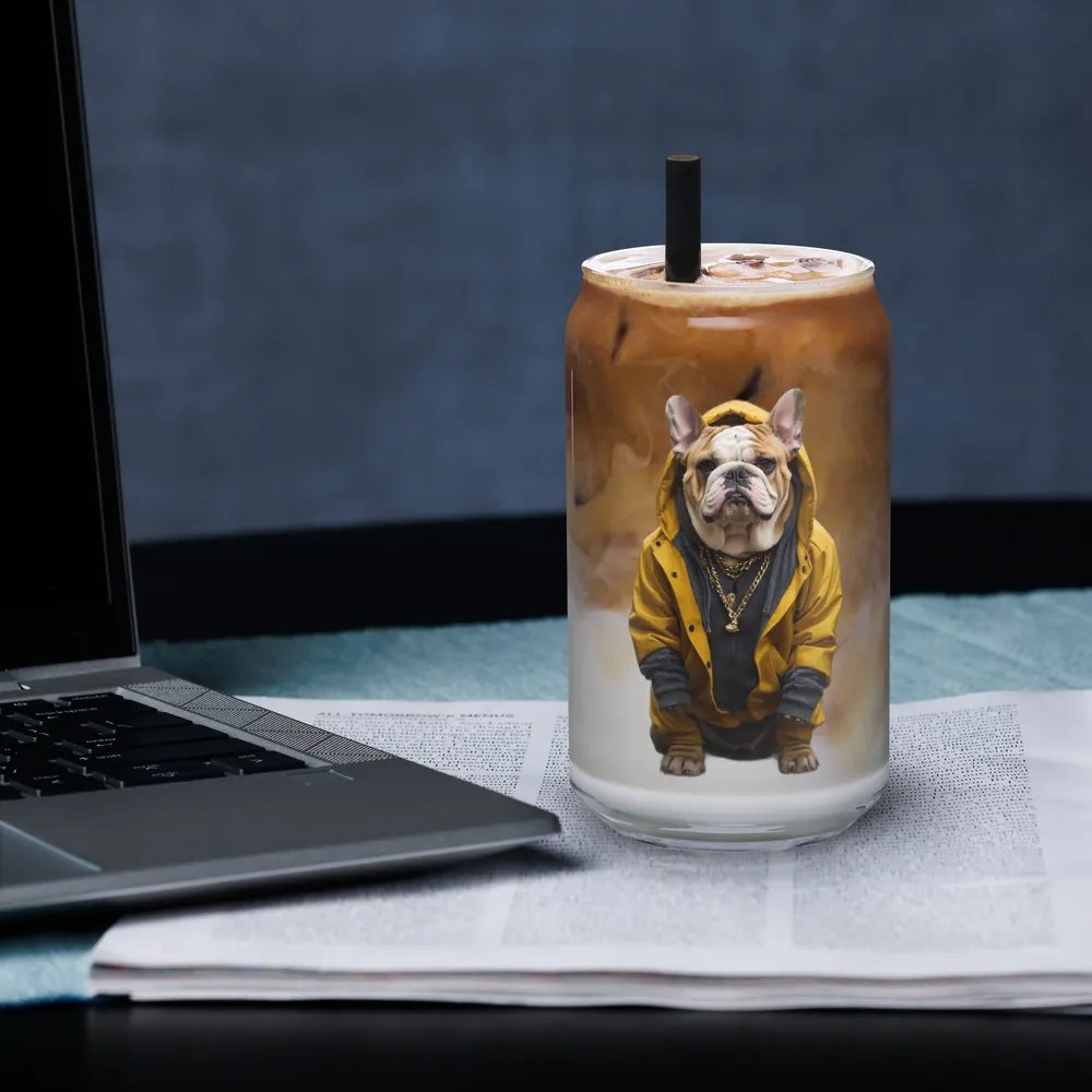 Bulldog Boss Can-Shaped Glass product image (3)