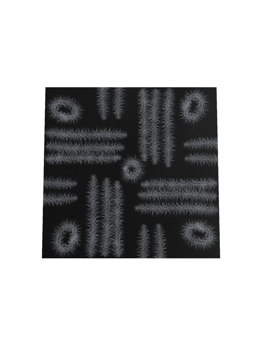 Minimalist geometry in black and white Poster product image (4)