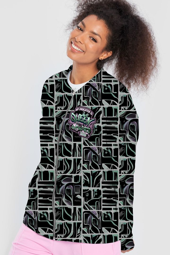 Queen of the Awkward Hug #Autism All Over Print Jacket product image (1)