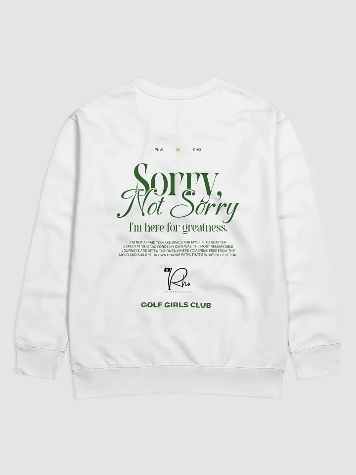 Sorry Not Sorry x Rho Adult Crew (lights) product image (1)