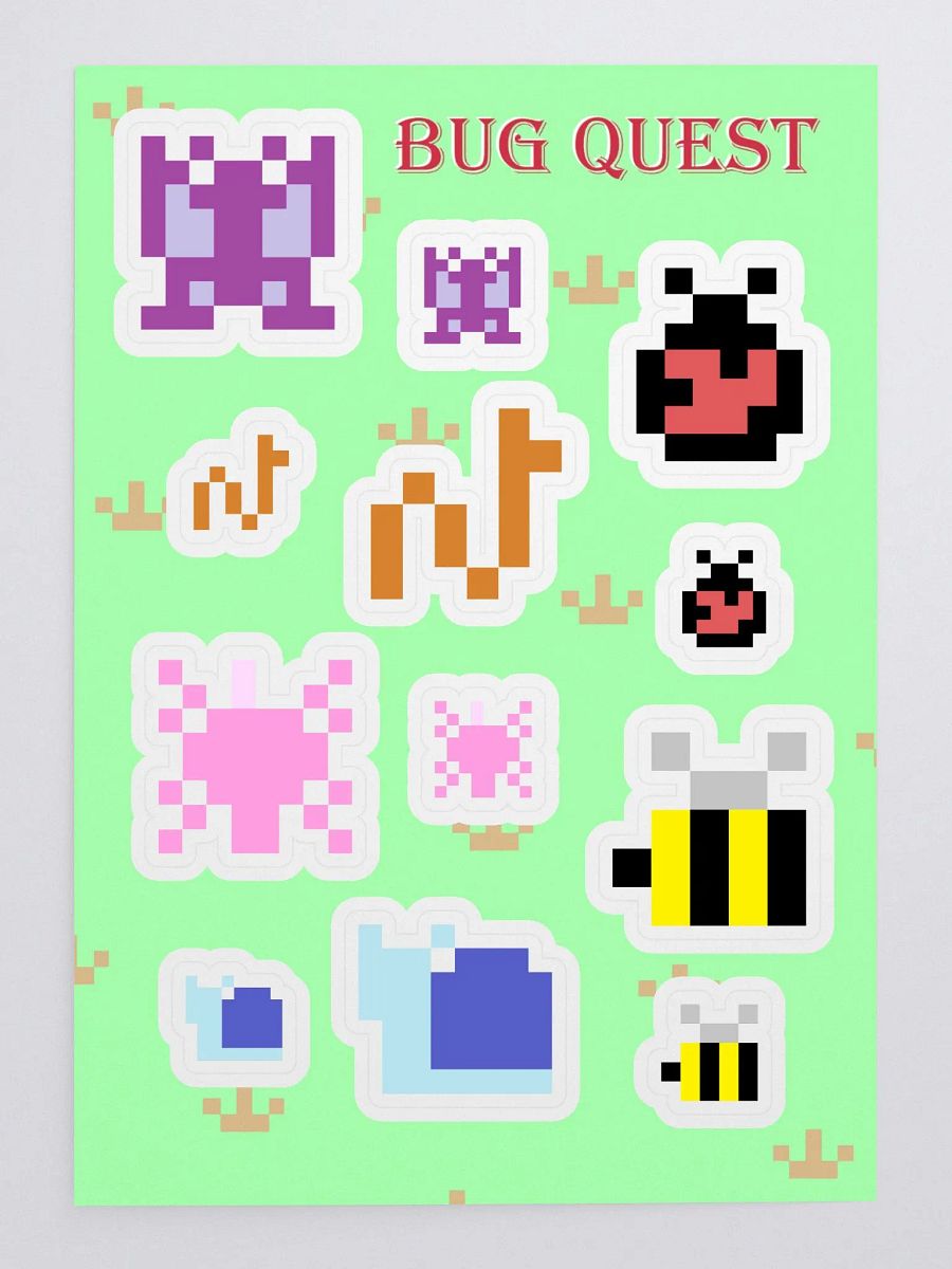 Bug Quest Sticker Sheet product image (3)
