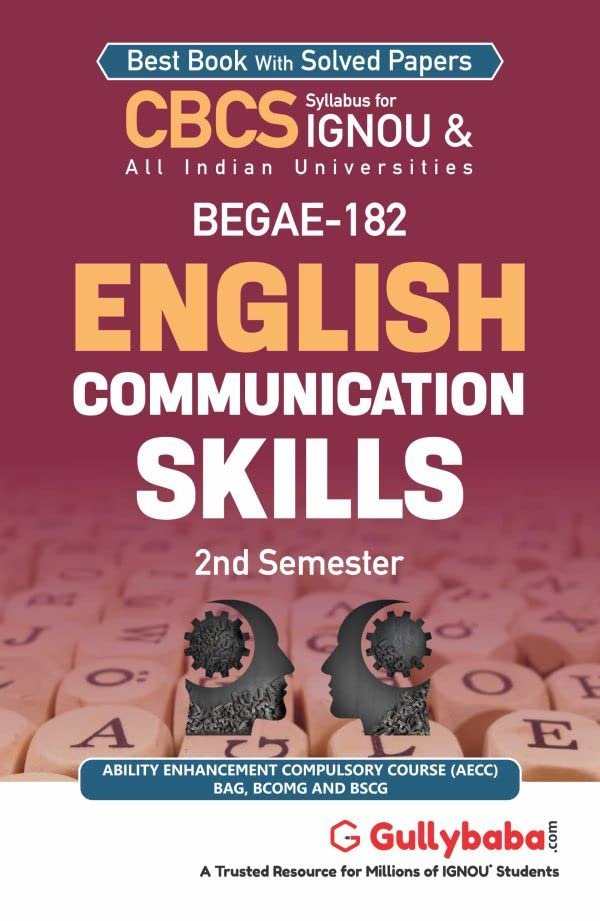 IGNOU BEGAE-182 - English Communication Skills product image (1)