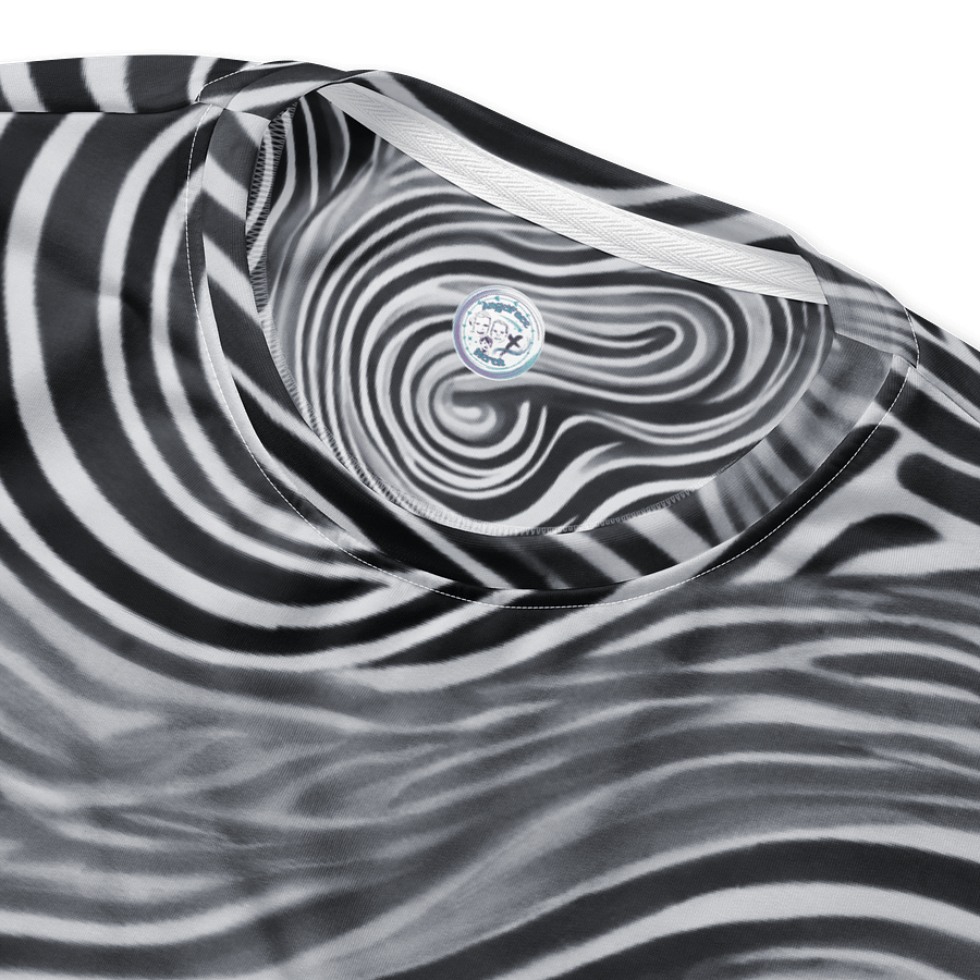 Funky Black and White Noir Liquid Tie-Dye Sweatshirt product image (4)