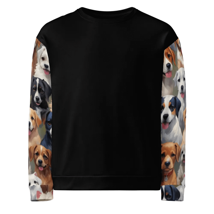 Paw-some Pup Parade Unisex Sweatshirt product image (1)