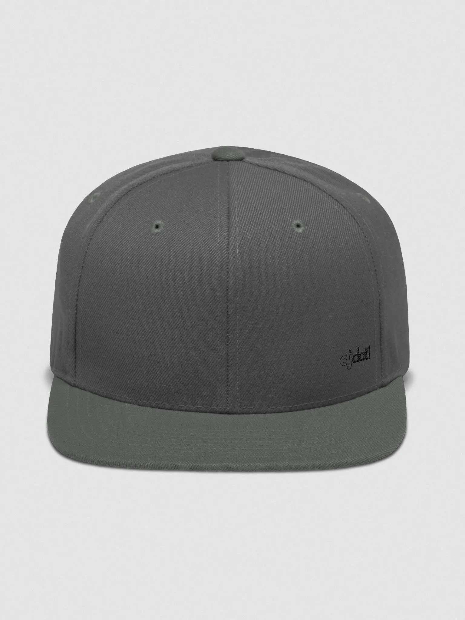 [DJDAT1] Signature Logo Woolblend Snapback Hat (*small black logo) product image (11)