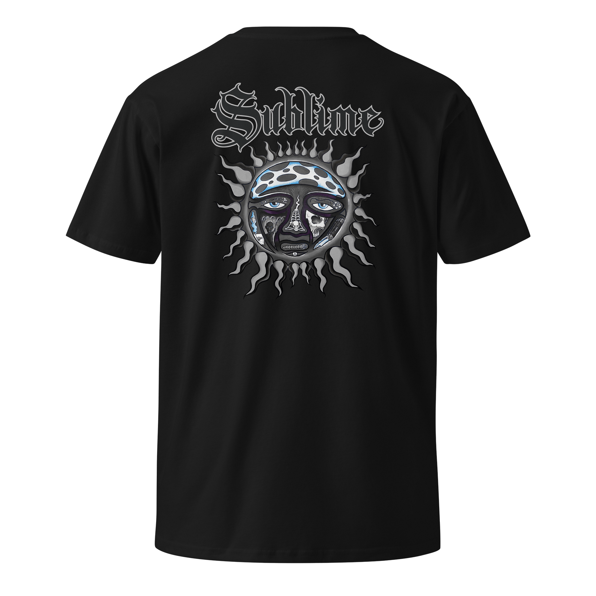 Sublime Blk/Blue Sun Logo T-Shirt product image (4)