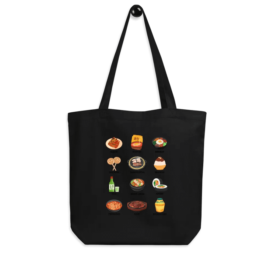 K-Food Lover's Eco-Friendly Tote Bag product image (8)