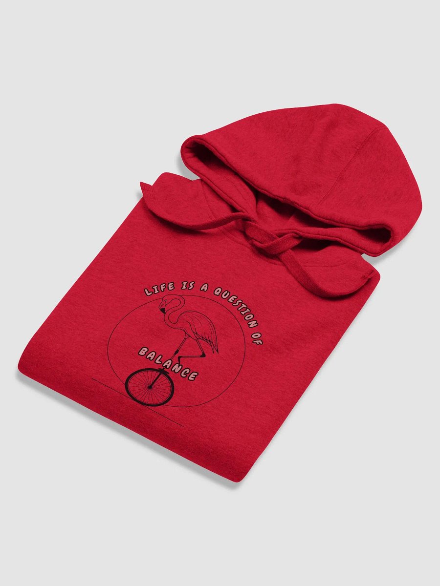 Flamingo Balance Unisex Hoodie product image (4)