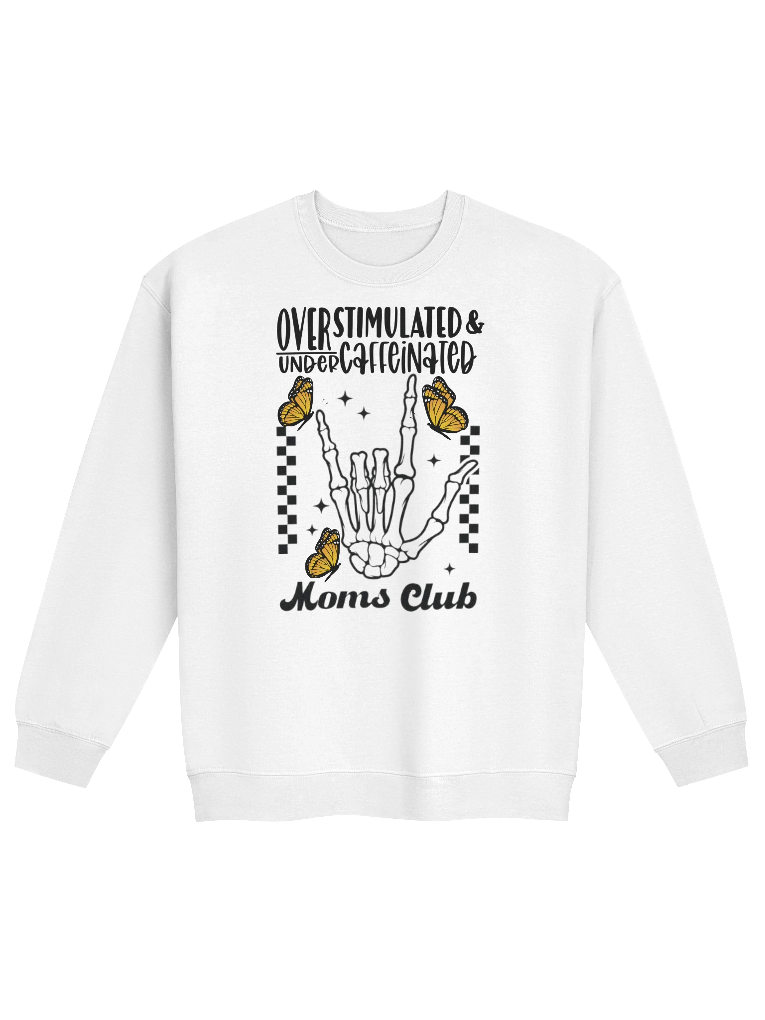 Overstimulated & Under Caffeinated Crewneck product image (1)