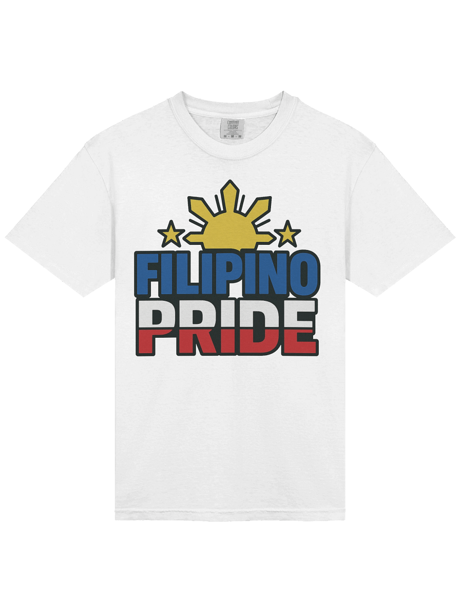 Filipino Pride – Flag Colors Tee product image (2)