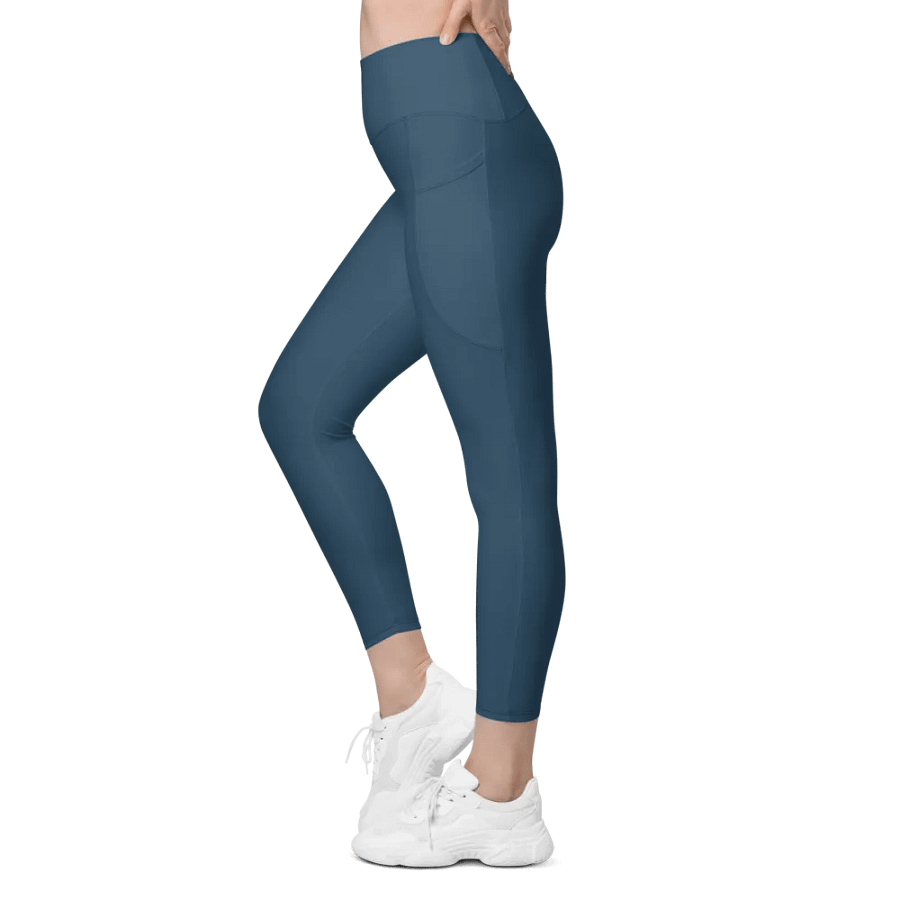 Blu Steel Leggings with Pockets product image (8)