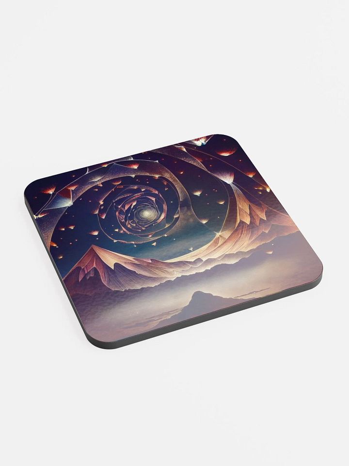 Ethereal Vortex Cork Coaster product image (2)