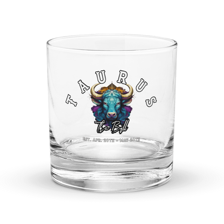 Taurus - Zodiac Rocks Glass product image (1)