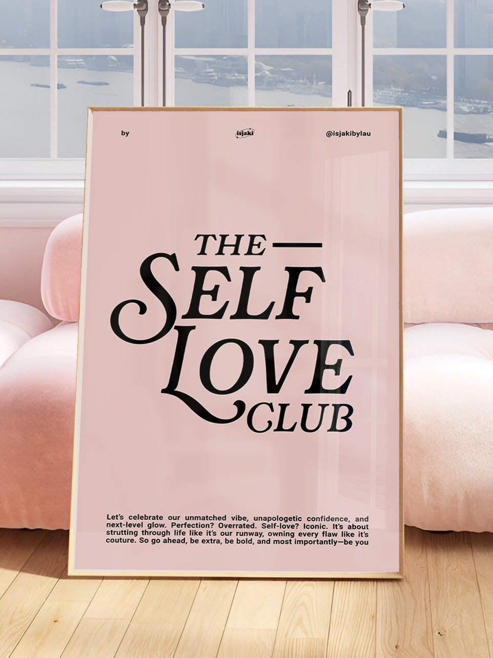 Self Love Club Pink Print product image (5)
