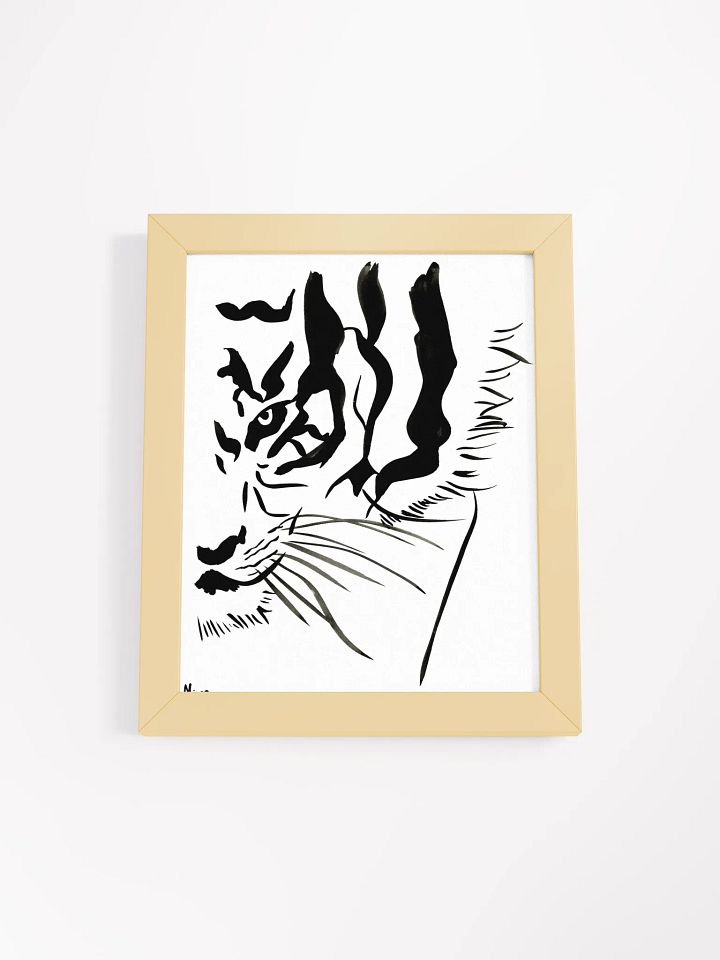 Face Of The Tiger Framed Print product image (1)