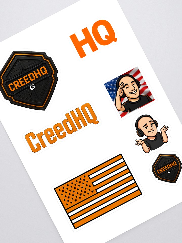 CreedHQ Sticker Sheet product image (1)