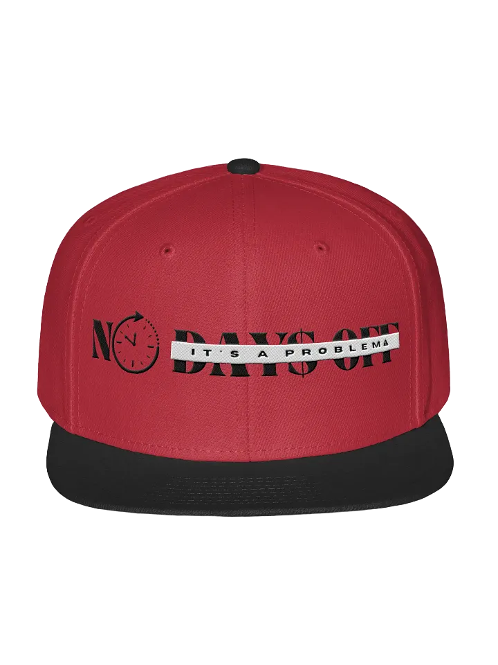 NO DAY$ OFF Otto Wool Blend Snapback Cap product image (4)