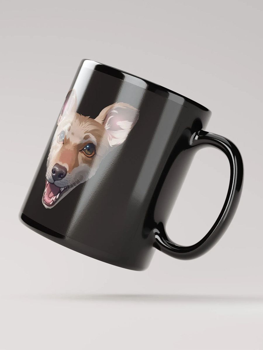 Luna and Mango Black Mug product image (4)