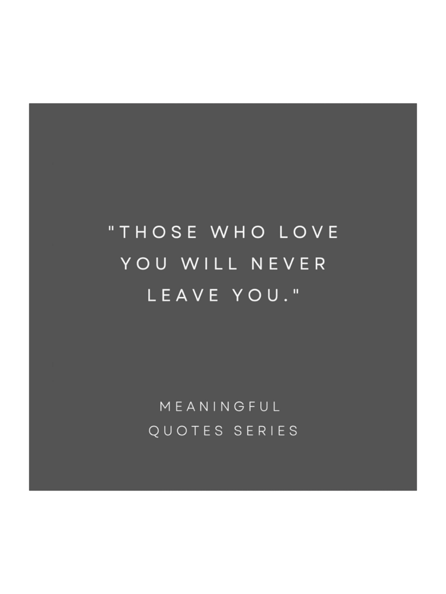 Those Who Love Will Never Leave. product image (1)