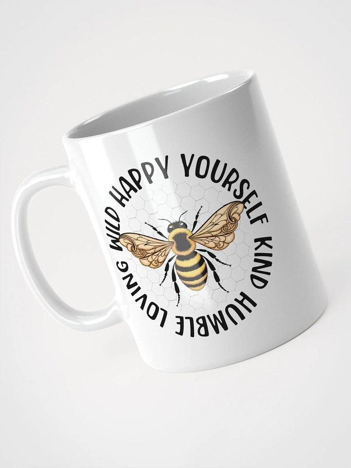 Buzzing Inspirational White Glossy Mug product image (2)