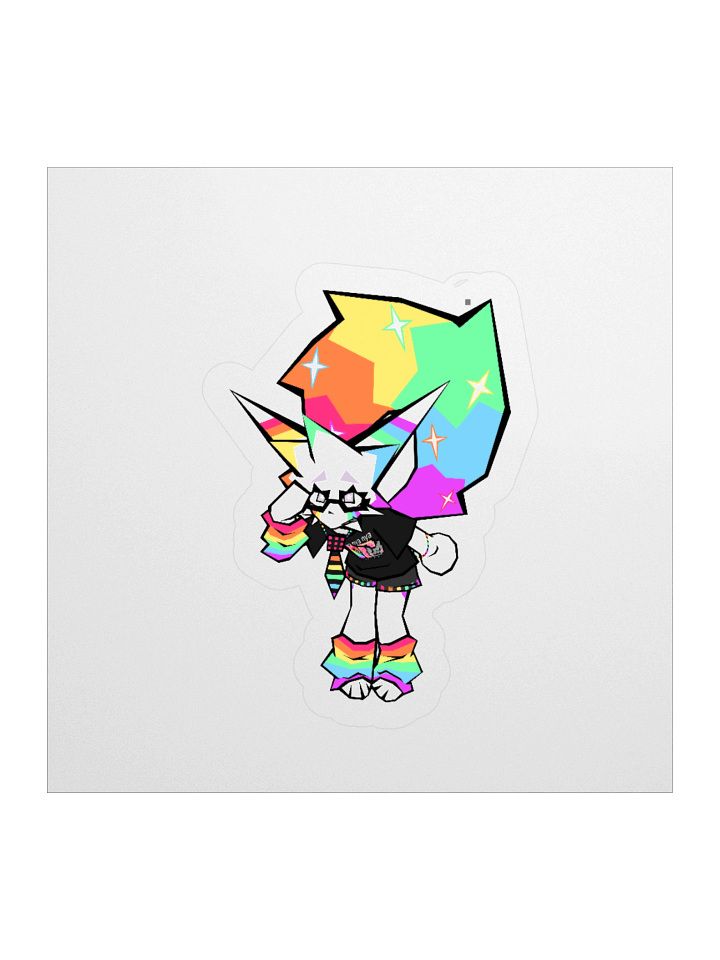 glitter leaning sticker product image (1)