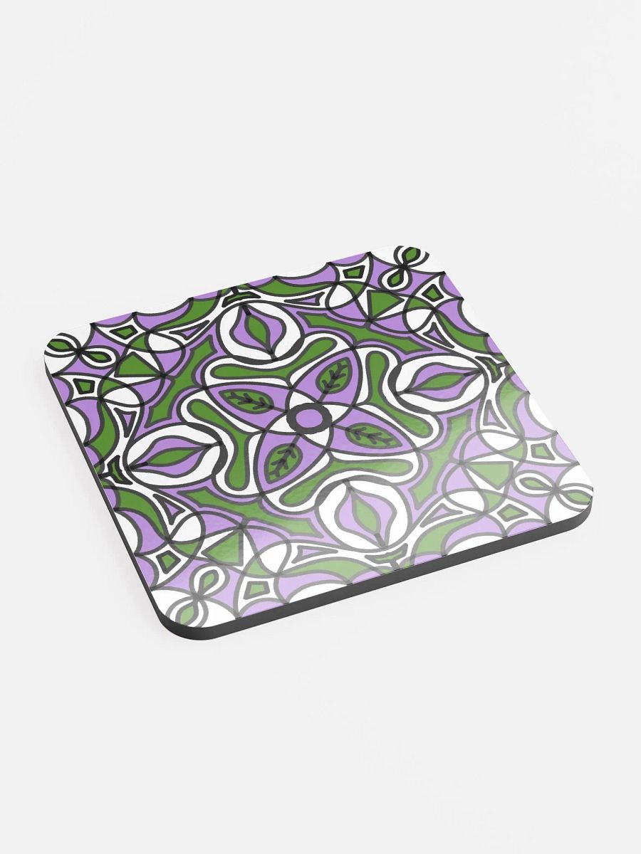 Gender Queer Abstract Coaster product image (2)