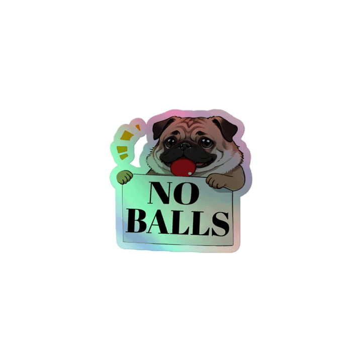 No Balls Emote Sticker product image (1)