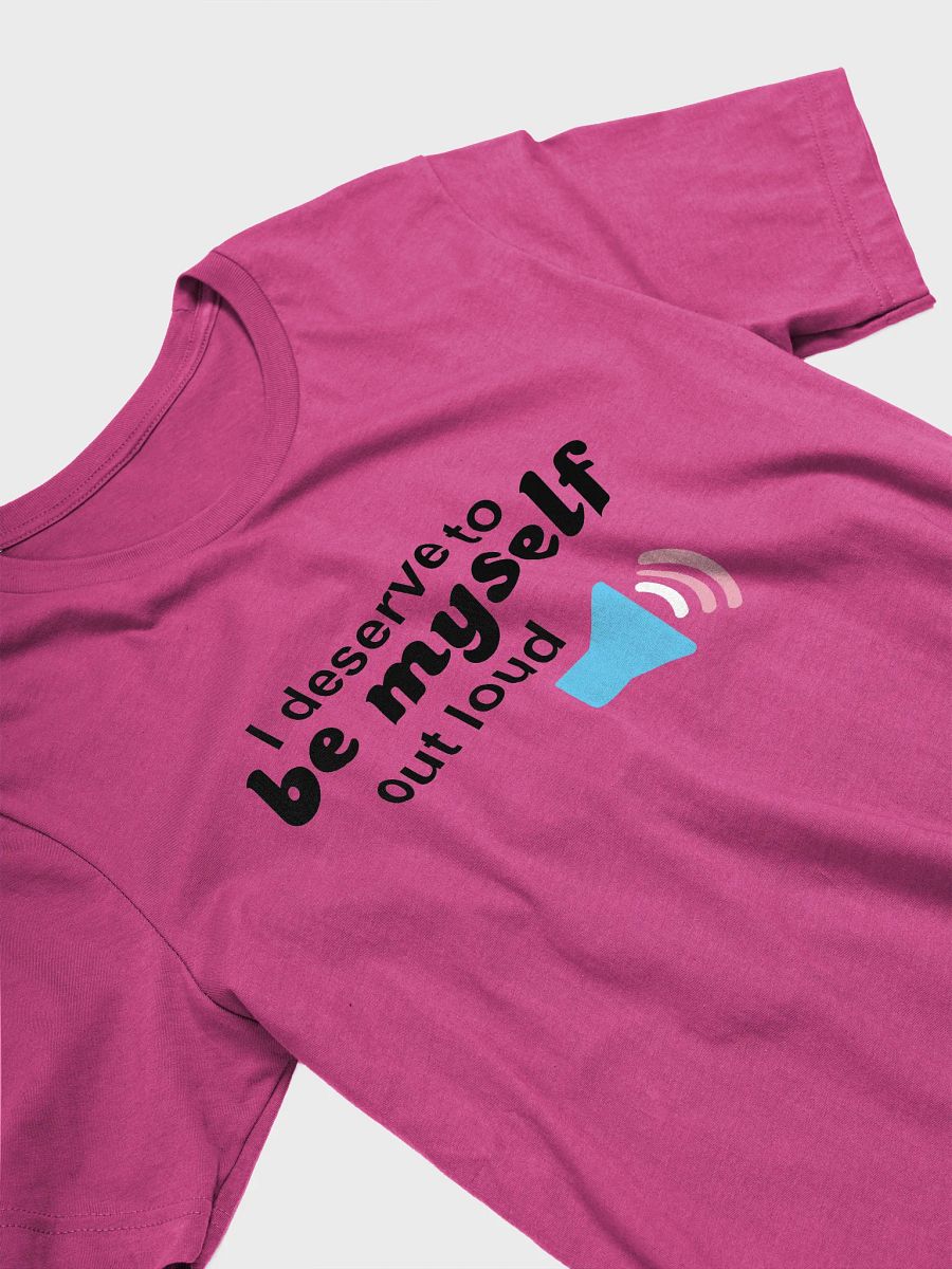 Be Myself Out Loud Trans T-Shirt product image (3)