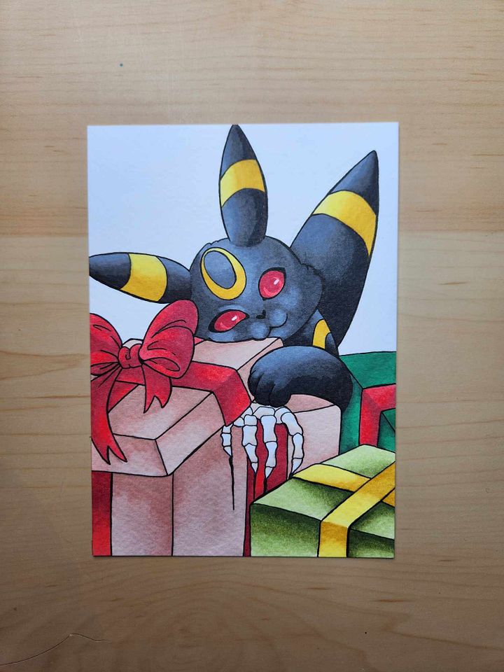 Dessin original Noël Noctali product image (2)