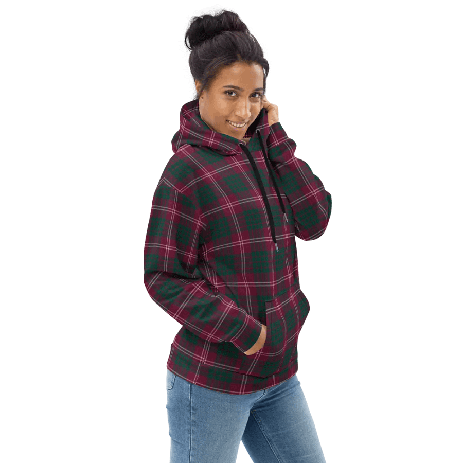 Crawford Clan Tartan Hoodie product image (1)