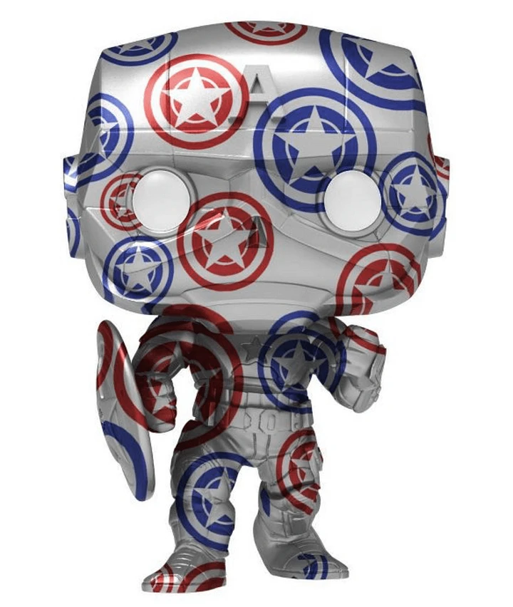 Funko Pop! Art Series Captain America Marvel Avengers #32 Vinyl Figure Target Exclusive product image (2)