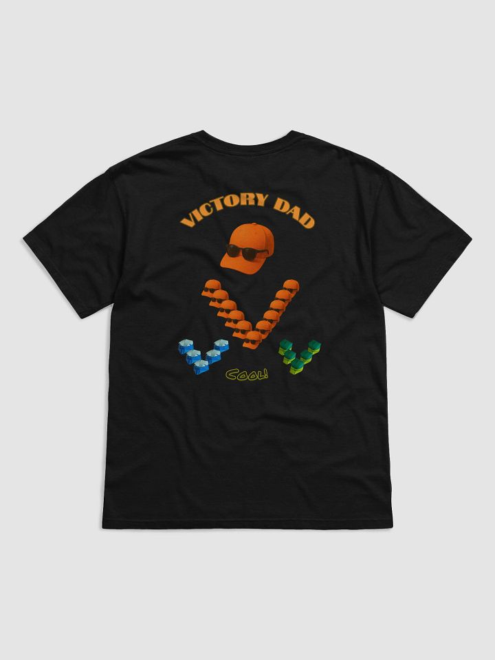 VICTORY DAD Orange Cap T-Shirt product image (9)