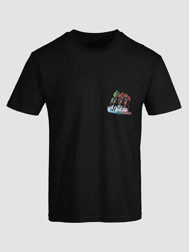 Colorful Horse Racing Derby Party T-Shirt product image (2)