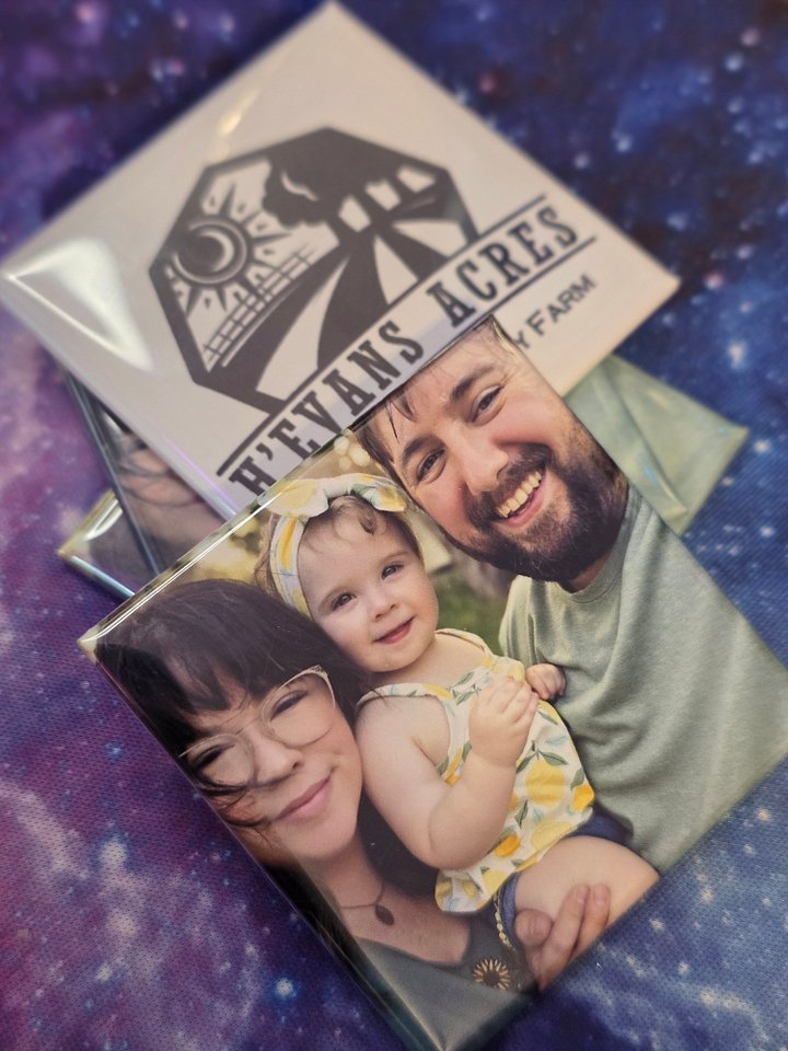 (6) Moo Magnets - 2x2 Customized Keepsakes product image (1)