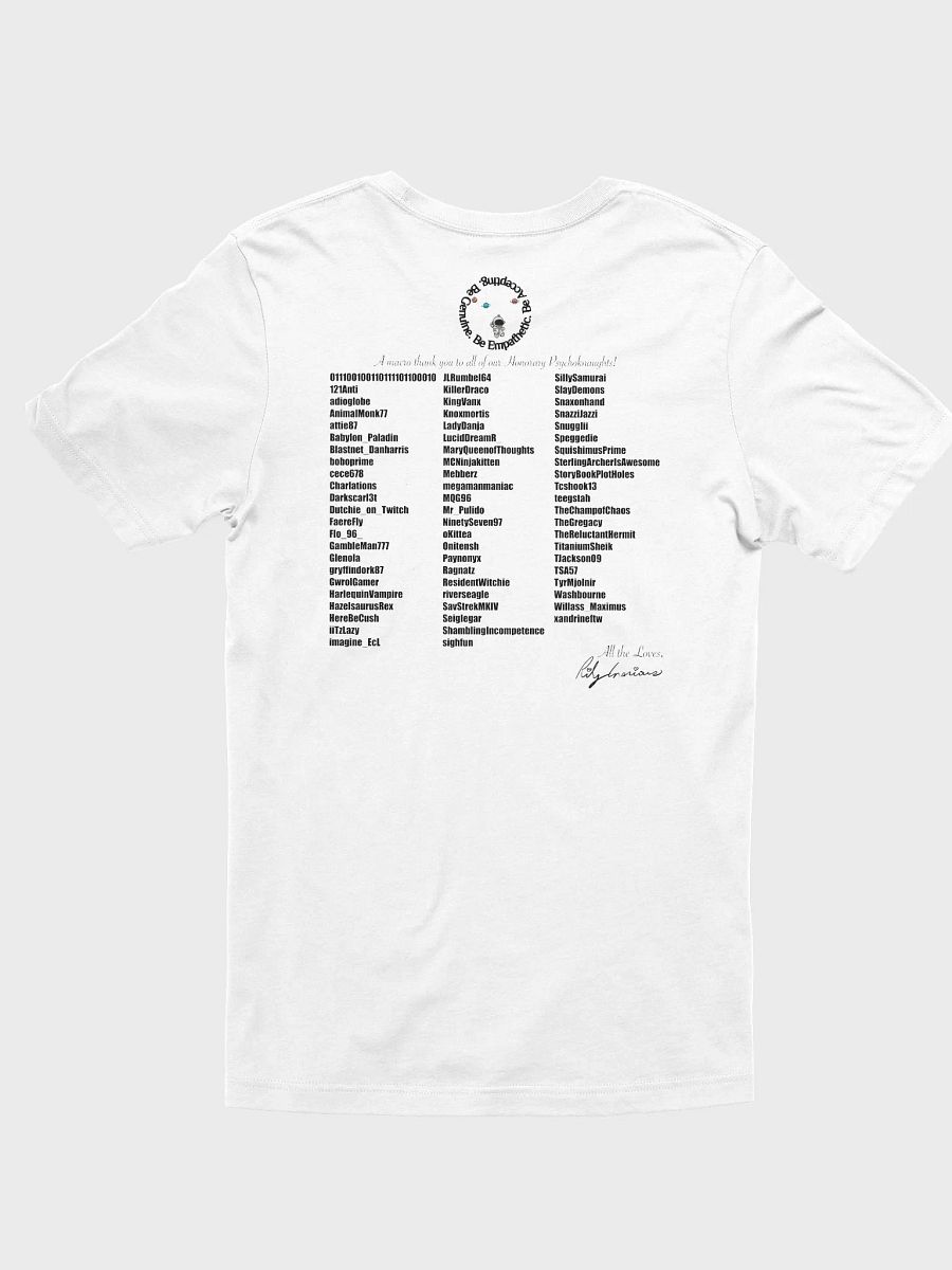 Honorary Psychoknaughts Tee - Extended Sizing product image (3)