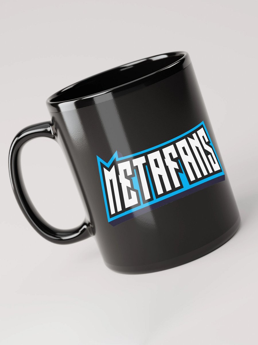MetaFans Black Mug product image (6)