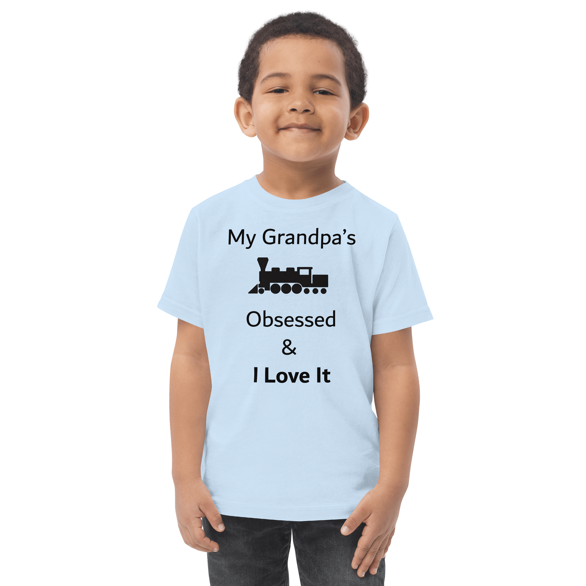 Kid’s Train Crazy Grandpa TShirt product image (7)