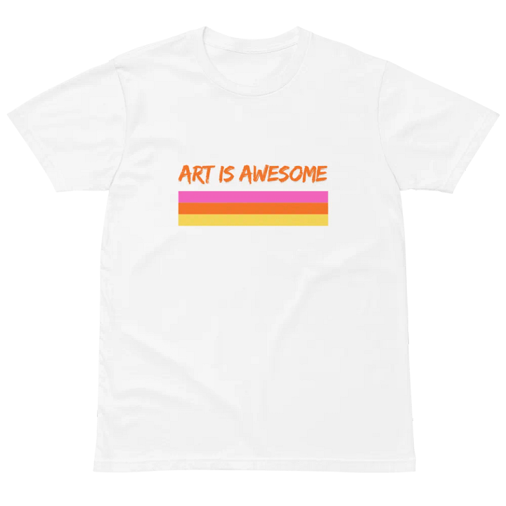 Art Is Awesome Tshirt product image (2)