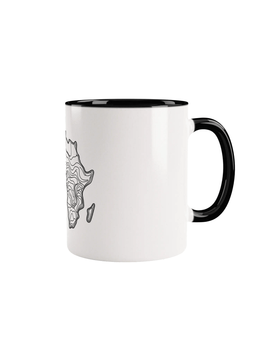 African Line Art Design Ceramic Mug product image (1)