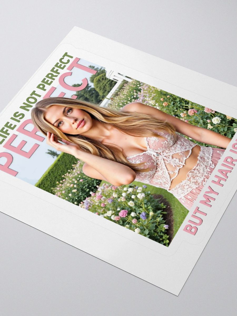 Perfectly Imperfect Hair Kiss Cut Stickers product image (9)
