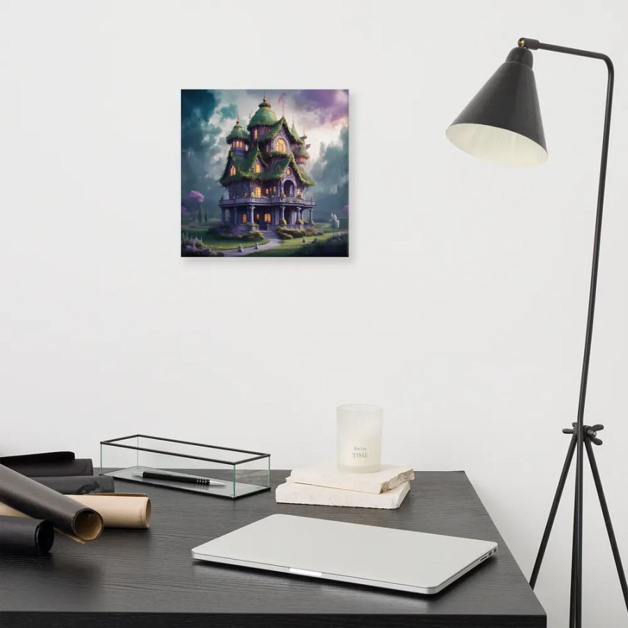 Watercolour Fairy House Art - v6 product image (11)