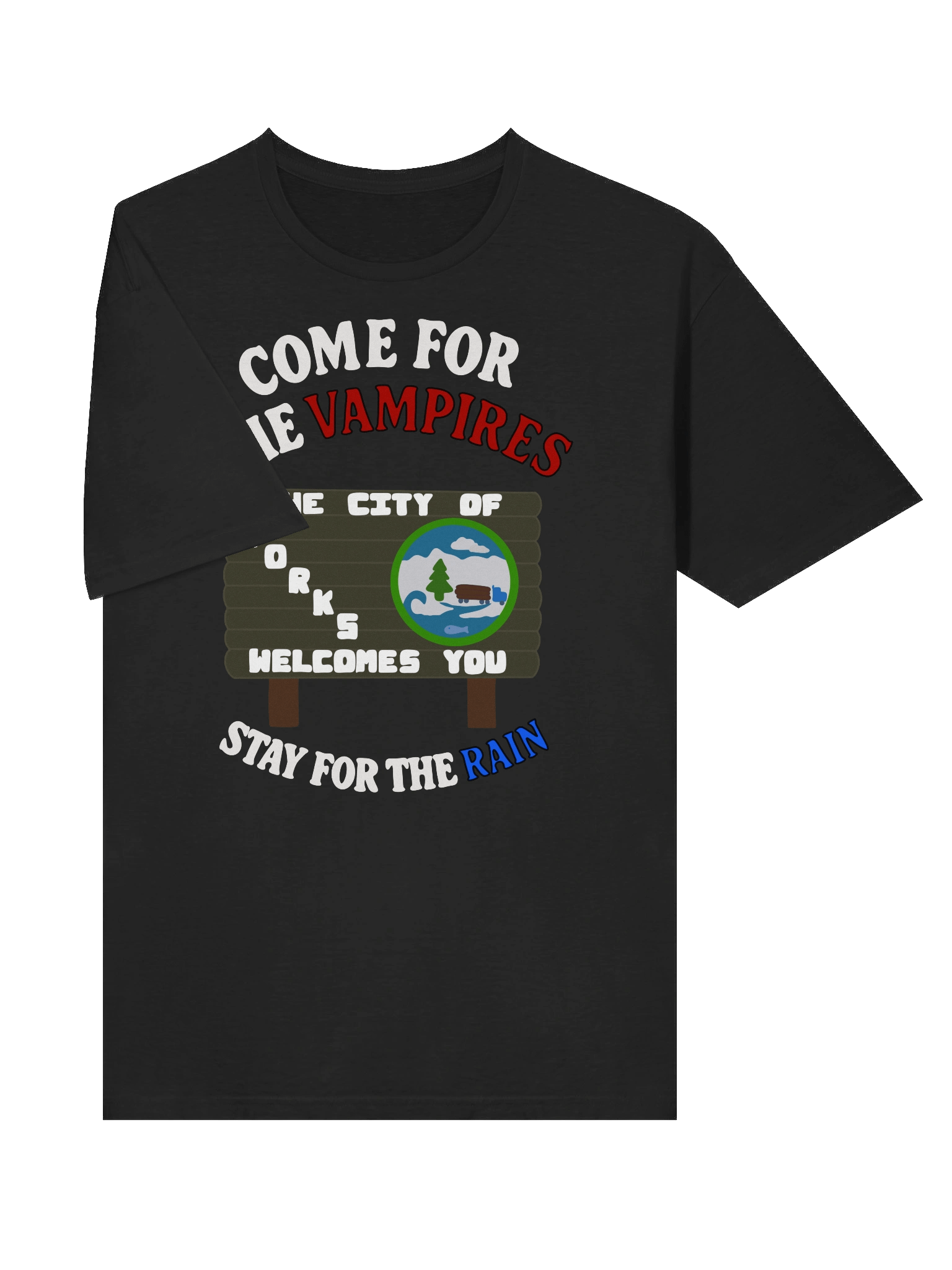 Welcome to Forks Unisex T-Shirt product image (17)