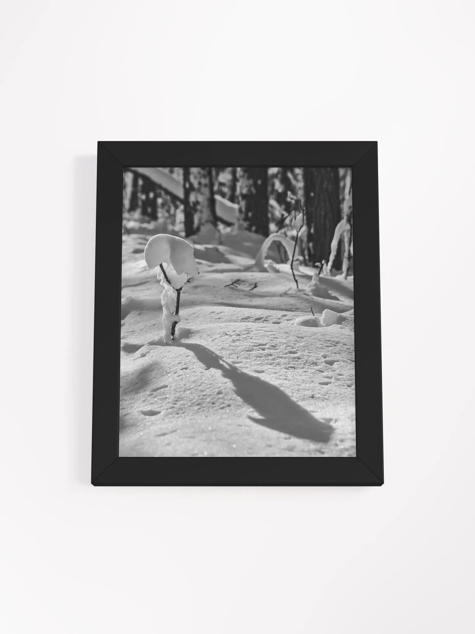 Snowy Serenity (Framed Poster) product image (11)