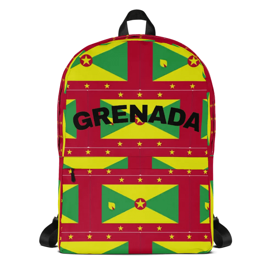 Grenada Flag All-Over Print Backpack product image (9)
