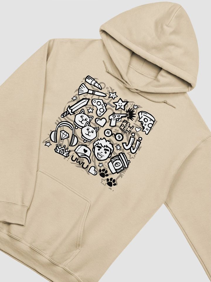 J-Doodle Sweatshirt (Sand) product image (1)